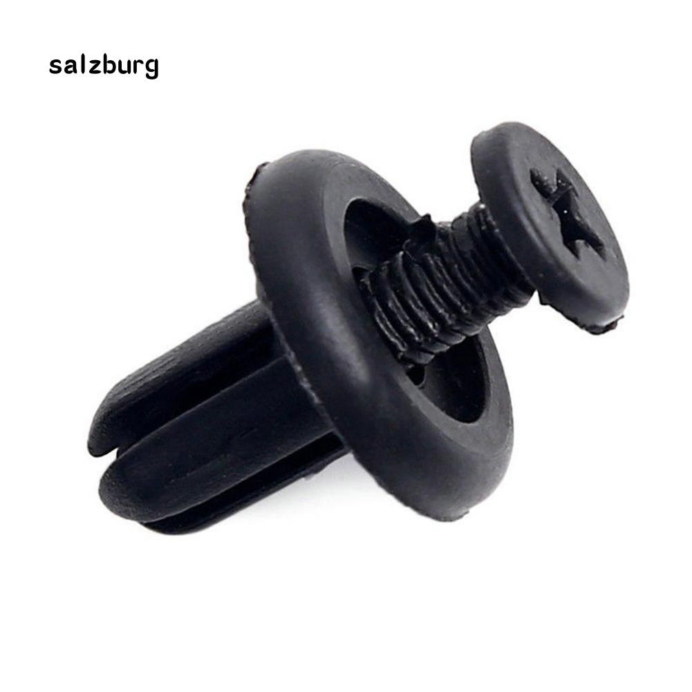 Bộ 100 đinh vít nhựa 6mm chuyên dụng cho xe hơi