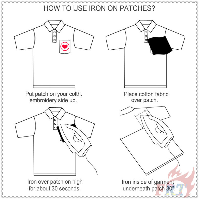 Miếng dán hình huy hiệu Harry Potter cho quần áo