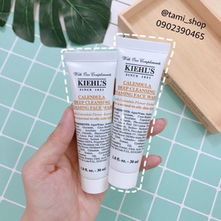 Sữa rửa mặt kiehl's calendula deep cleansing foaming face wash