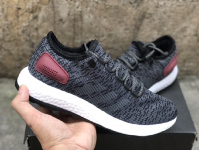 Giày Pure Boost 2017 nam nữ nhẹ êm thoáng bền ôm chân gym chạy bộ