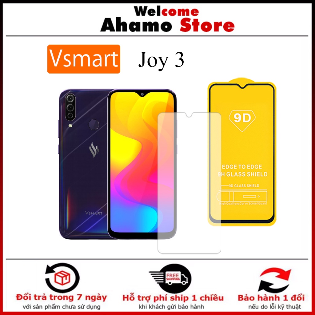 Kính cường Lực Vsmart Joy 3 Full Màn 9D