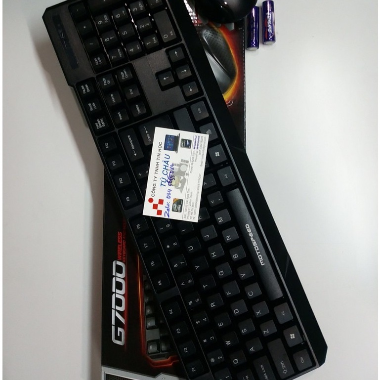 Bộ phím chuột không dây Combo Keyboard - Mouse MotoSpeed G7000