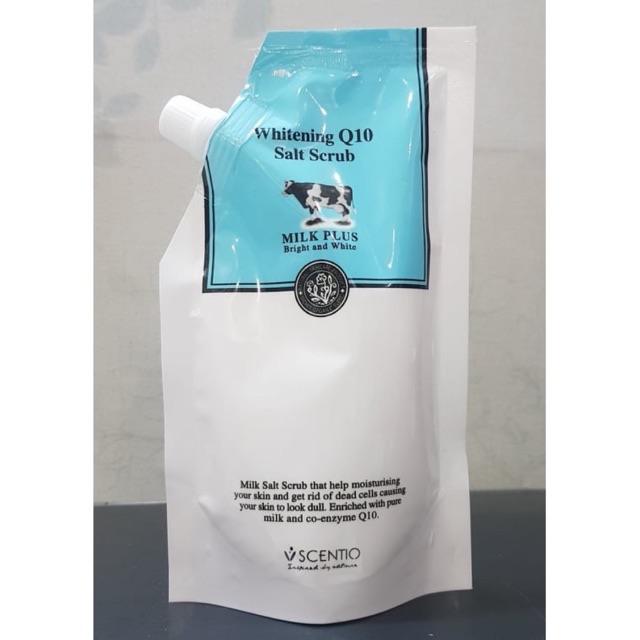 Muối tắm tẩy tế bào chết Milk Plus Q10