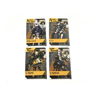 Thẻ bài T-Dolls card Girls Frontline set đội 404 mod 3
