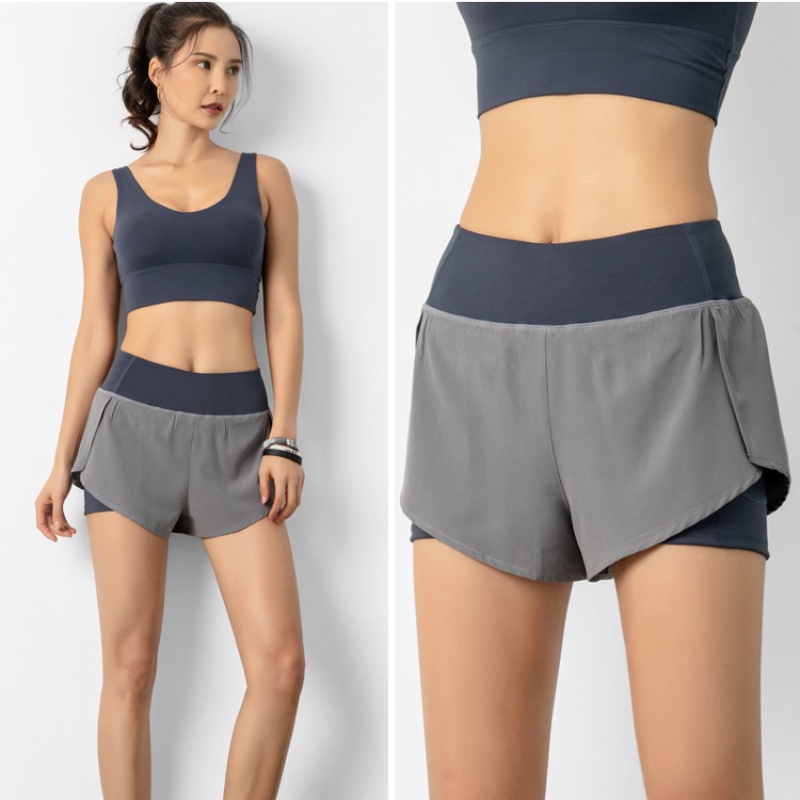 IELGY Quần Short Thể Thao Thoáng Khí Mau Khô Thời Trang Mùa Hè Cho Nữ