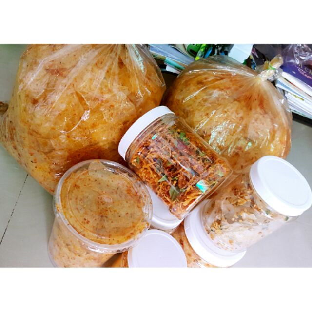 2kg Bánh tráng khô bò gà tỏi .