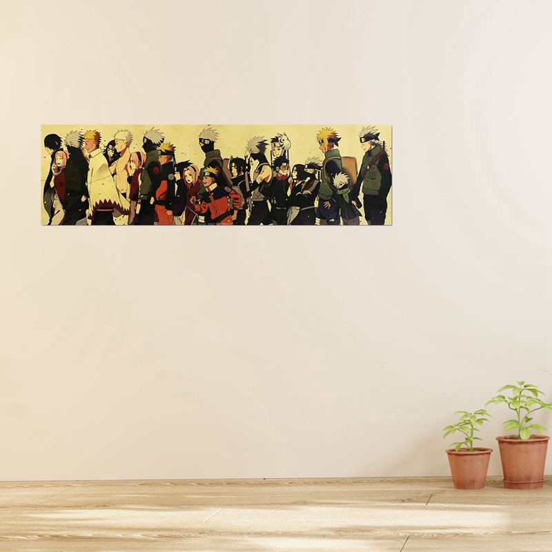 Poster phim hoạt hình Naruto treo tường trang trí