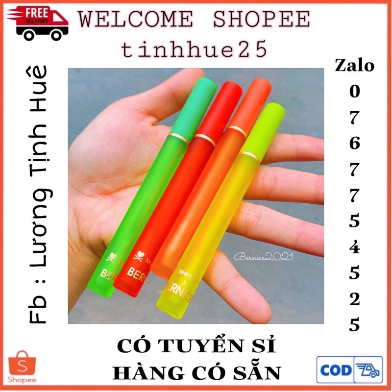 💥Son Kem Lì BERNICE Phiên Bản 2021💥 HÀNG CHÍNH HÃNG VN 100% | BigBuy360 - bigbuy360.vn