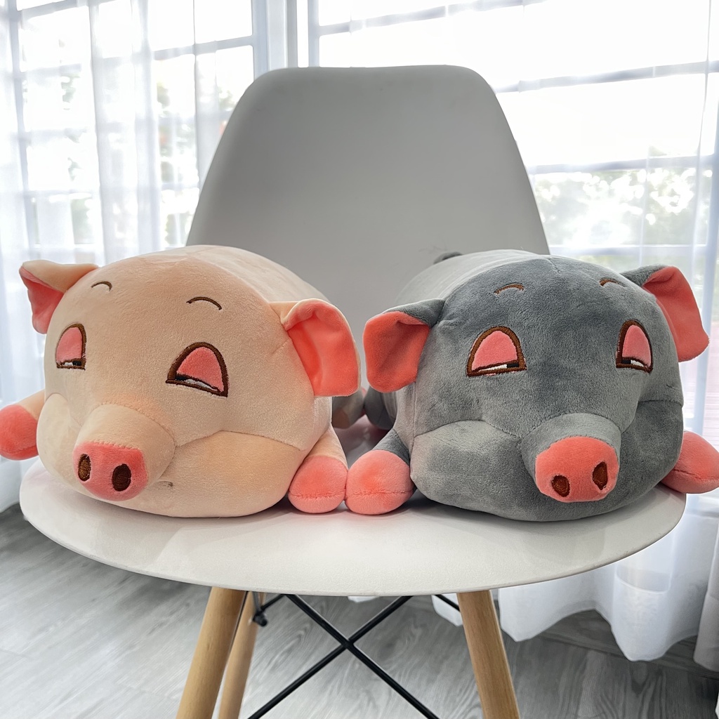 Gối ôm hình Heo Cute M2T BEDDING Kích thước 40cm