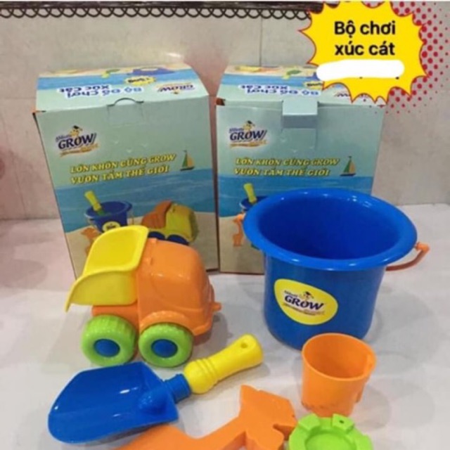 Đồ chơi xúc cát Grow