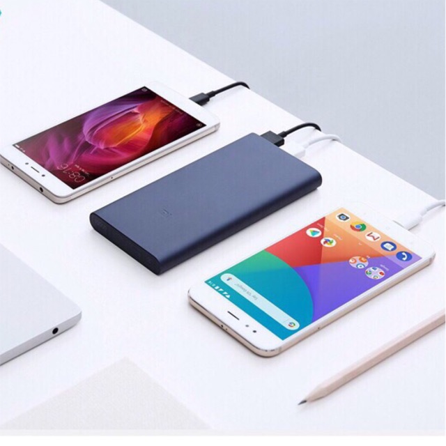 [Mã 252ELSALE hoàn 7% đơn 300K] Sạc pin dự phòng Xiaomi Gen 3 10000mah-hỗ trợ sạc nhanh QC 3.0