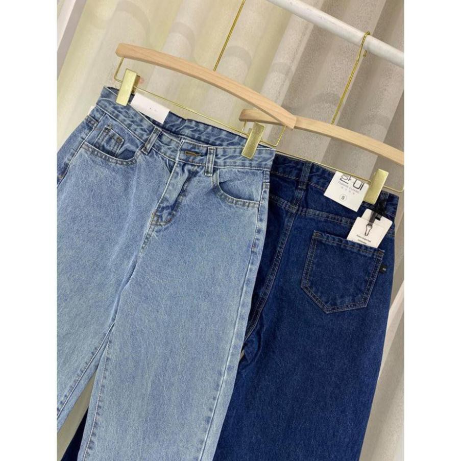 Quần jeans ống RỘNG 2 màu (ảnh thật, video)
