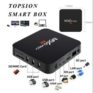 Android tv box mxg pro ram 3g rom 32g