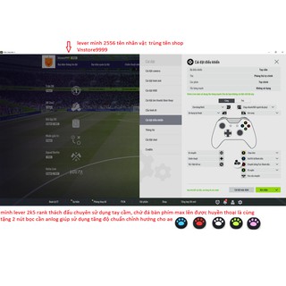 Tay cầm chơi game fifa online 4 xbox 360 full box rung mạnh có dây, skill xoay 360 all game pc, laptop