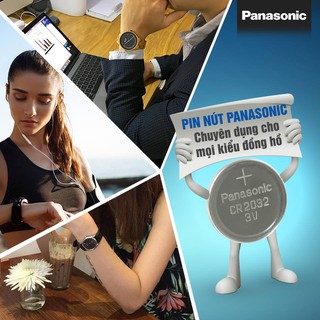 Pin nút Panasonic Lithium 3V CR-2025 x01 vỉ (Hàng chính hãng)