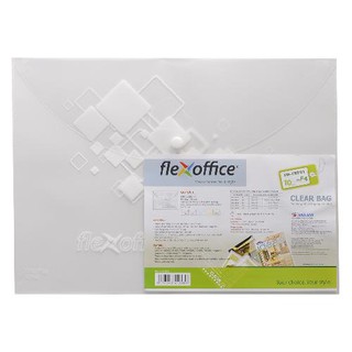 Túi Clear bag F4 FLEXOFFICE FO-CBF01 (10 chiếc)