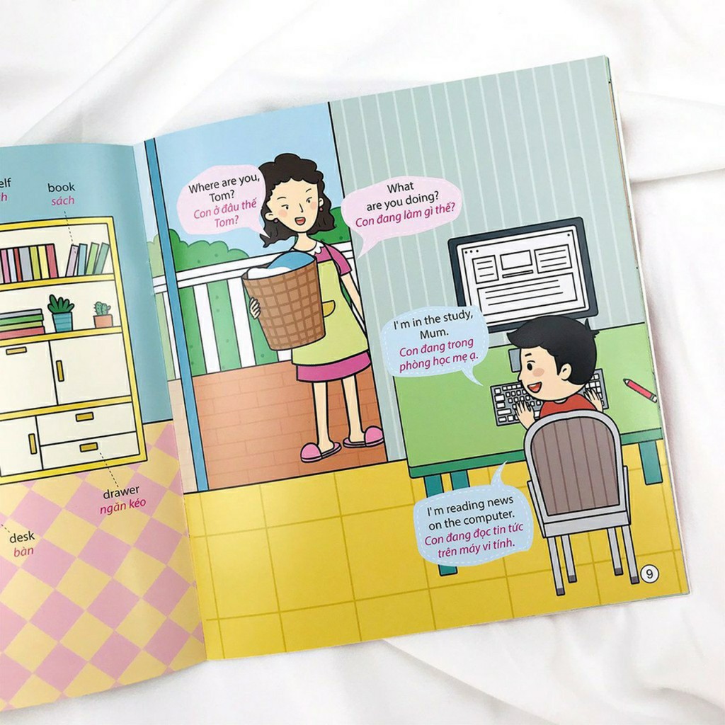 Sách - 5 Phút Mỗi Ngày - Combo 8 cuốn (Bộ sách Tiếng Anh đầu tiên cha mẹ dạy bé) | BigBuy360 - bigbuy360.vn
