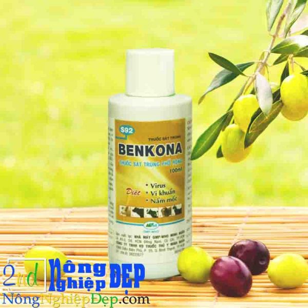 Benkona - Thuốc sát Khuẩn,Khử Trùng 100ml