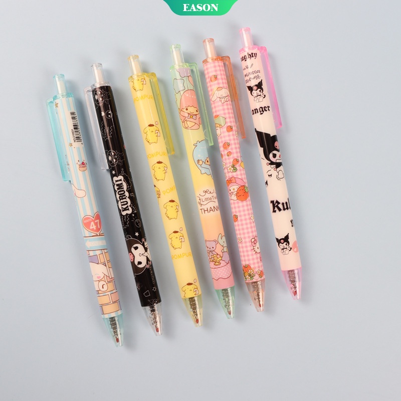 SANRIO 1 Hộp Bút Dạng Nhấn In Họa Tiết Hoạt Hình Cinnamoroll/ Hellokitty Đáng Yêu Sáng Tạo Cho Bé Gái