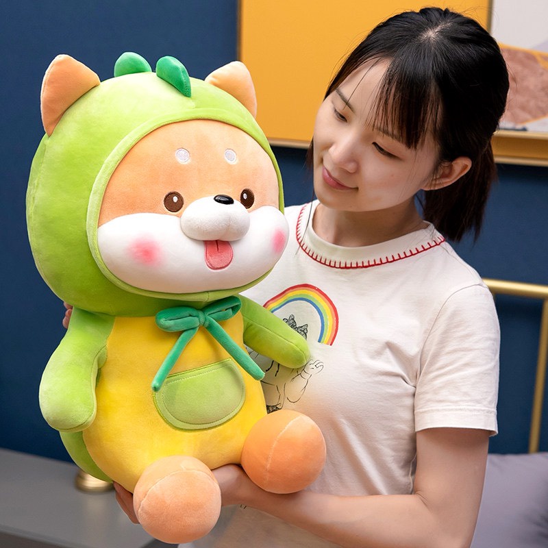 Gấu Bông Chó ShiBa Cosplay Hình Thú Size Khổng Lồ 1m3