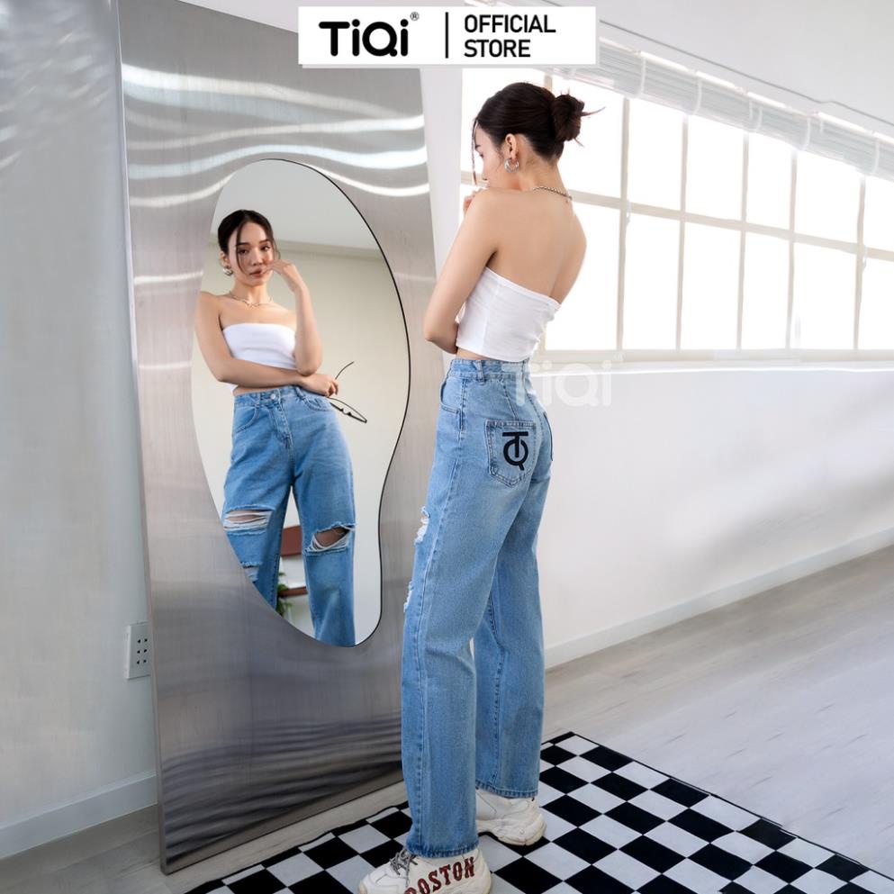 Quần jean ống rộng nữ cao cấp hack dáng TiQi Jeans B2-1941 -GJ*& ^^