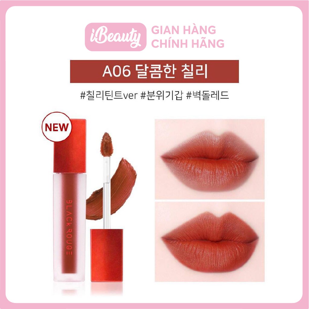 SON KEM LÌ BLACK ROUGE AIR FIT VELVET TINT 4,5g - Hàn Quốc chính hãng