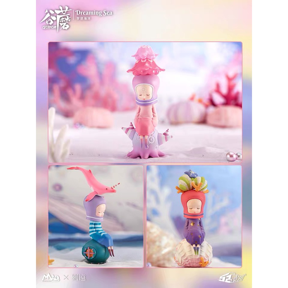Mô Hình Nhân Vật Gumon Dreaming Sea Series Dễ Thương Dùng Làm Quà Tặng