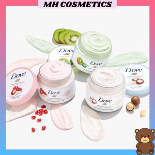 Tẩy da chết body DOVE giúp da mịn màng chiết xuất từ thiên nhiên hũ 50g