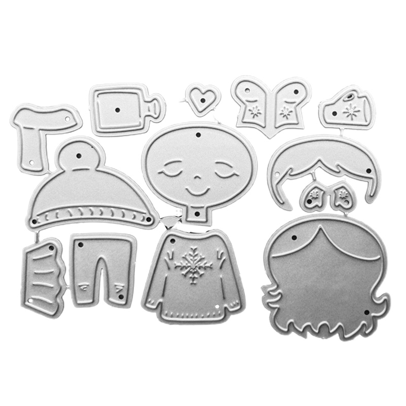 Cắt bằng thép carbon sc khuôn dập nổi bằng kim loại để làm thẻ scrapbooking