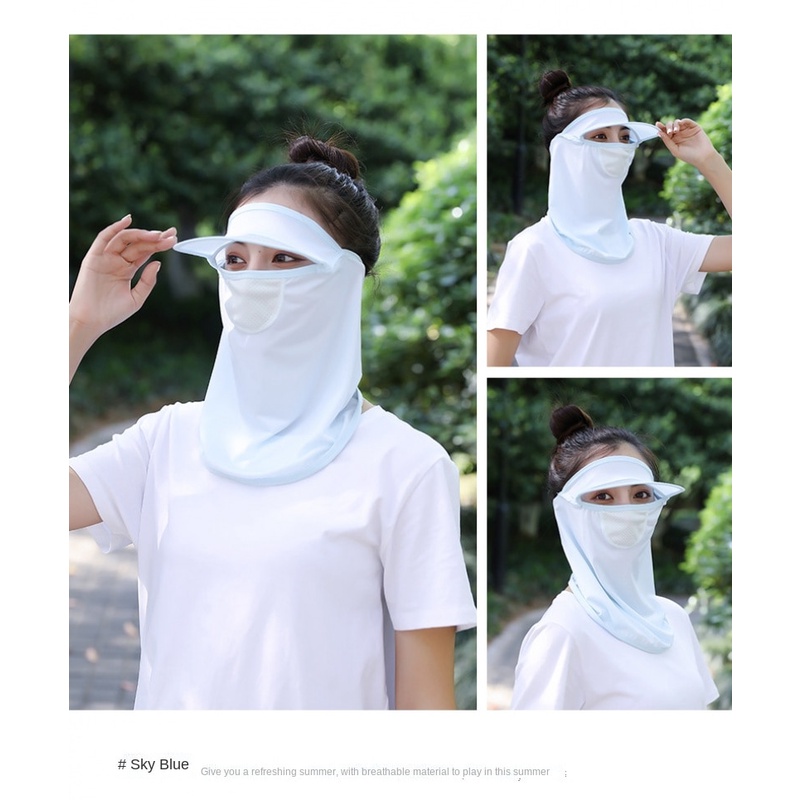 Khẩu Trang Chống Nắng Chống Tia UV Bảo Vệ Toàn Diện Cho Nam Và Nữ