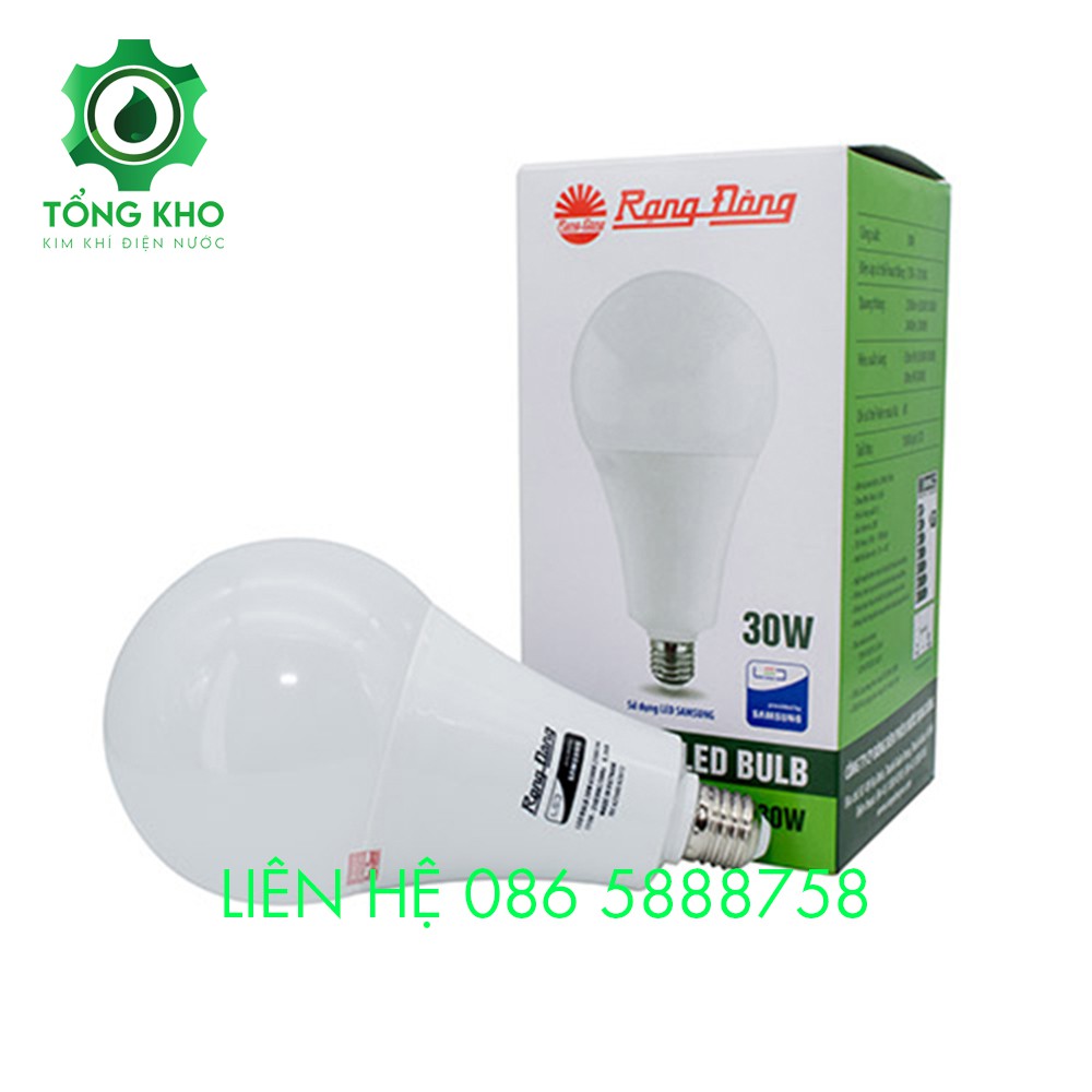 Đèn LED Rạng Đông 15W, 20W, 30W - Tổng kho kim khí điện nước