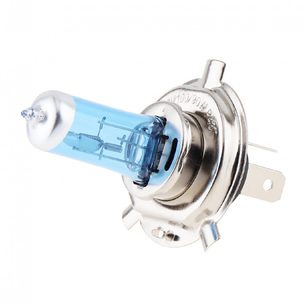 Đèn Pha Xenon Halogen 12V H4 100 / 90W 5000K Ánh Sáng Trắng Chất Lượng Cao