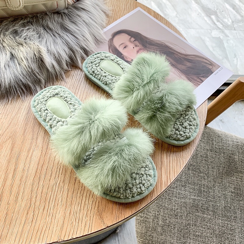 Dép lông mag trong nhà cho nữ
