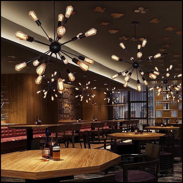 Đèn THẢ CẦU GAI thả nhên loại 12, 18, 20 đui