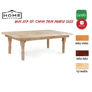 BÀN GỖ GẤP GỌN CHÂN TIỆN