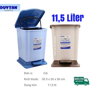 Thùng rác nhựa đạp TRUNG Matsu DUY TÂN 30.5 x 26 x 36 cm