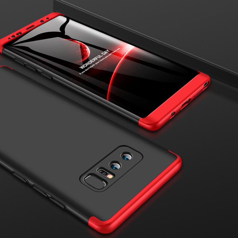 Case For Samsung Galaxy Note 8 Case 3 in 1 360 degree Hard PC Full Body Back Cover