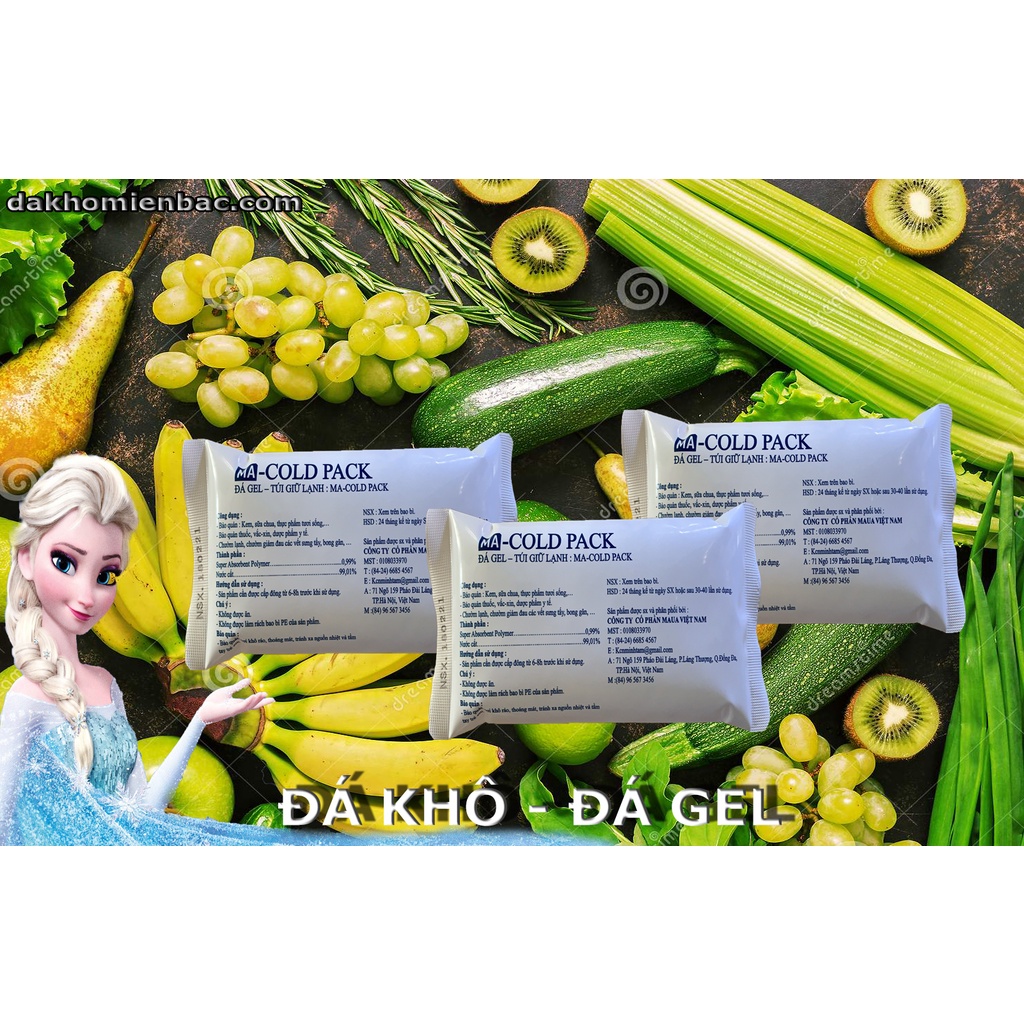 ĐÁ KHÔ ĐÁ GEL  - 500gram - Loại 3