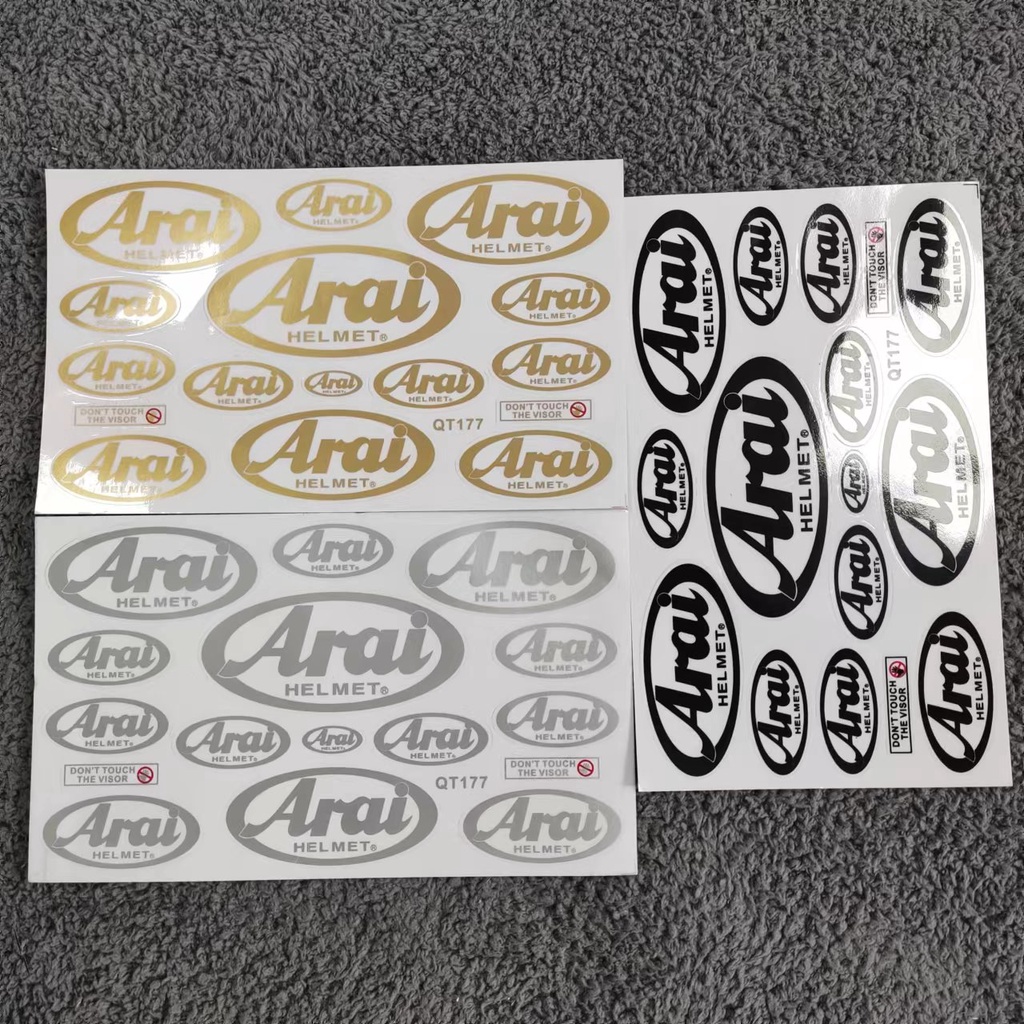 Sticker Dán Trang Trí Mũ Bảo Hiểm Độc Đáo Sáng Tạo