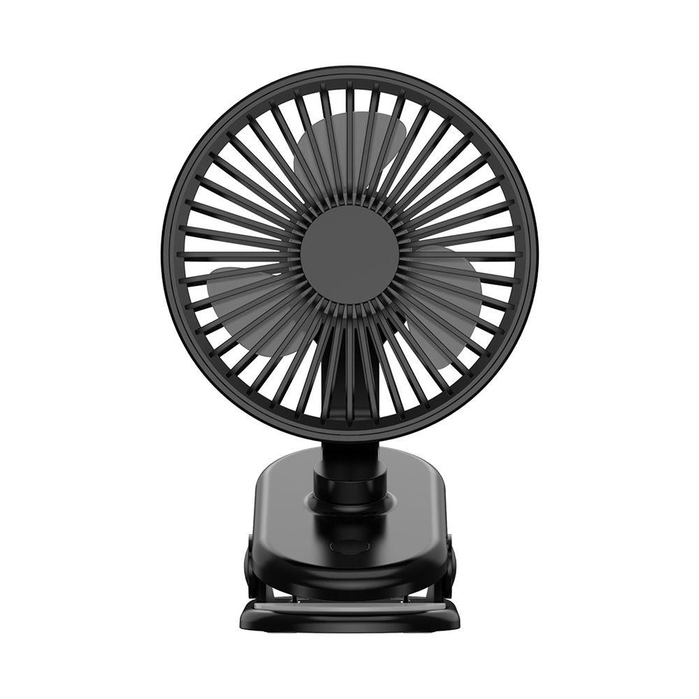 Quạt Mini Dạng Kẹp Có Thể Điều Chỉnh Sử Dụng Pin Sạc Lại Tiện Dụng