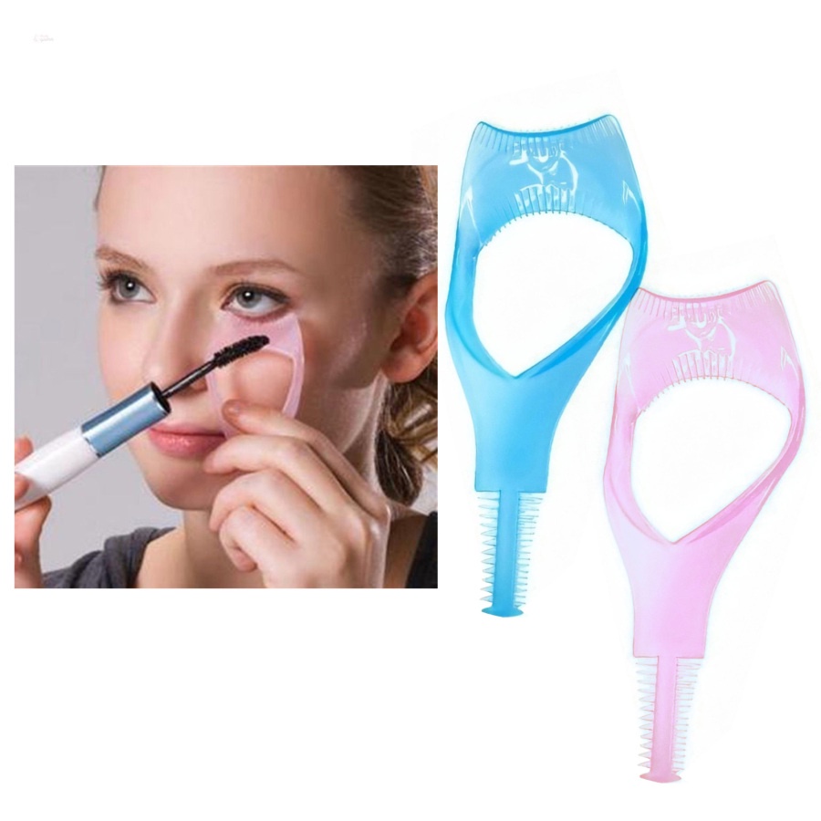 Dụng Cụ Hỗ Trợ Chuốt Cong Lông Mi 3 Trong 1 Tiện Dụng Chất Lượng Cao
