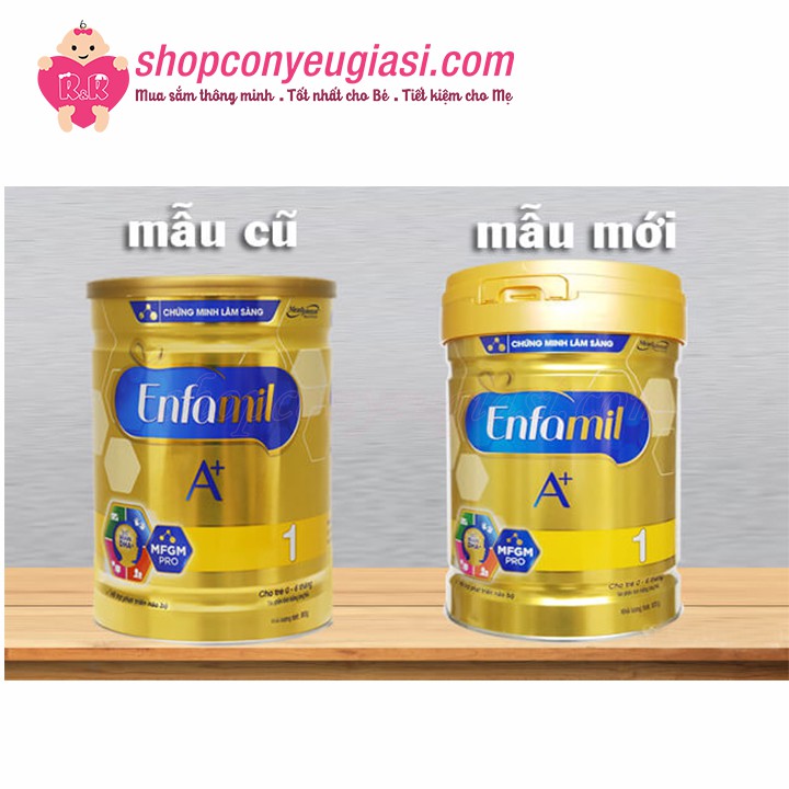 Sữa Enfamil A+ 2 (Bổ Sung DHA+ và MFGM) 870g