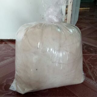 combo 1,5 ky bông gòn tự nhiên nhồi gối (đã lựa sạch hạt )