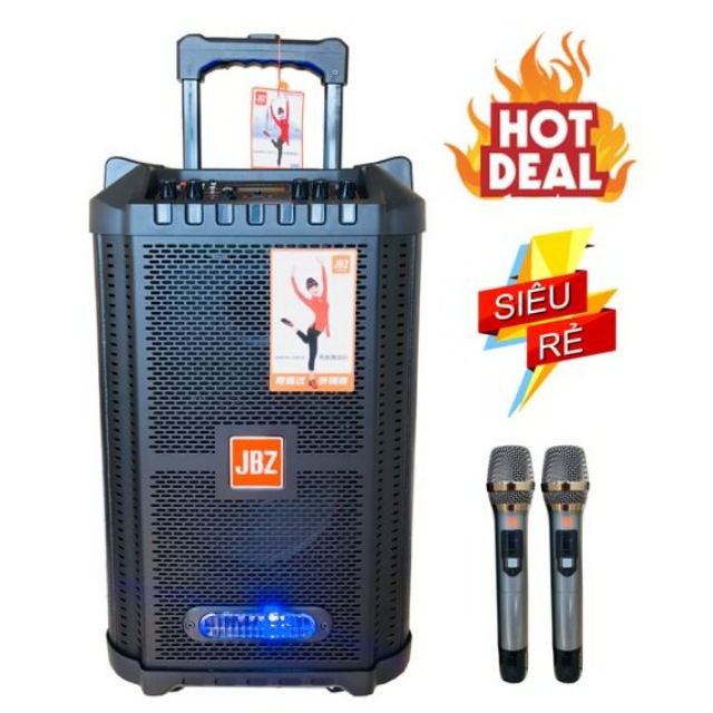 Loa kéo di động JBZ JB+1206 , kèm 2 Micro