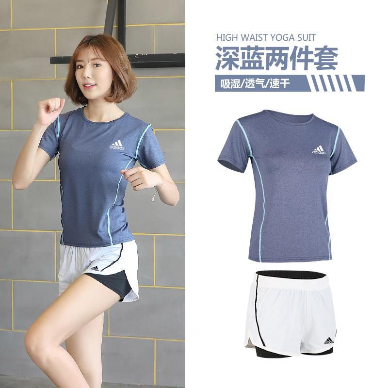 Set Áo Thun Tay Ngắn + Quần Short Thể Thao Adidas 7 Màu Lựa Chọn Hợp Thời Trang