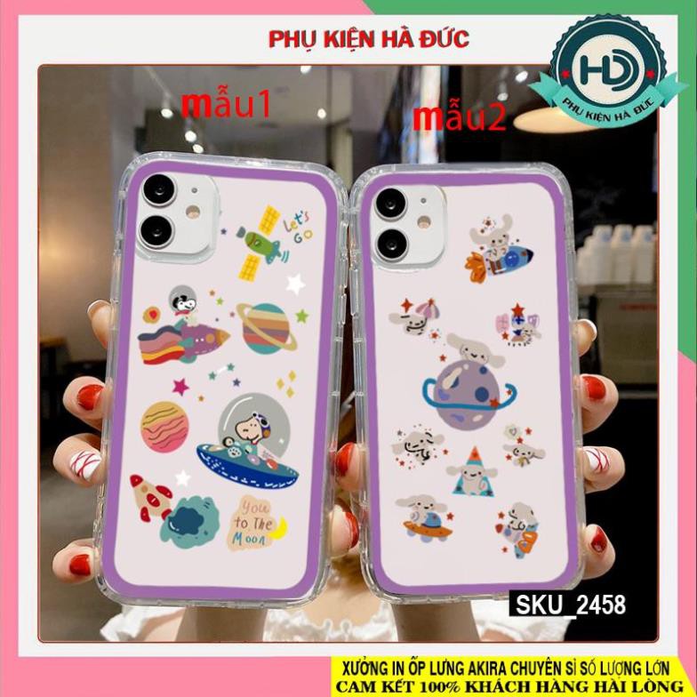 Ốp Lưng iPhone Snoopy Cinnamoroll 2458 - Akira xưởng in sỉ ốp lưng giá rẻ