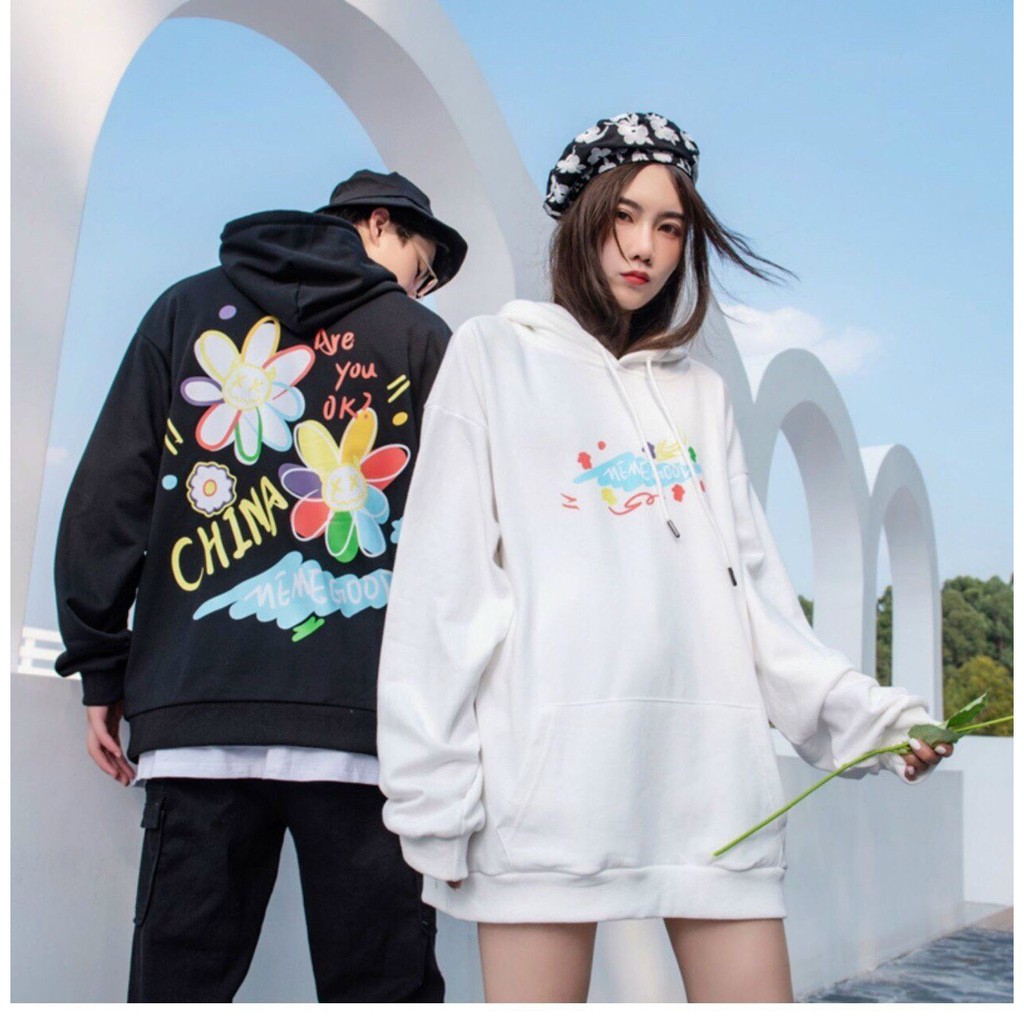 ÁO KHOÁC HOODIE NỮ IN HÌNH CHỮ PHONG CÁCH