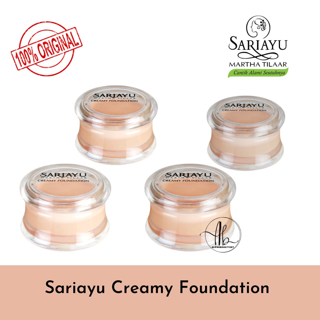 (Hàng Mới Về) Kem Nền Sariayu Trang Điểm Chuyên Nghiệp