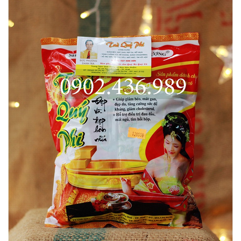 TRÀ CUNG ĐÌNH QUÝ PHI TỐT CHO PHỤ NỮ , CHIA SẴN 12 TÚI TIỆN DỤNG