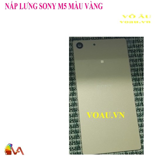 NẮP LƯNG SONY M5 MÀU VÀNG